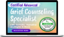 Pesi – Advanced Grief Counselling Specialist (CAGCS) CBT, Somatic, Narrative Strategies & More